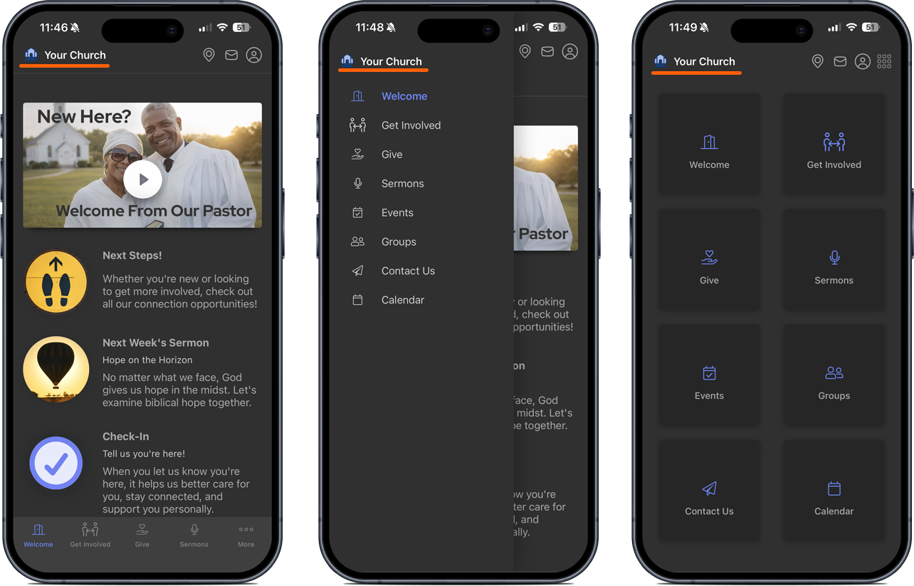 Mobile App Menu Styles Header Change Example.png